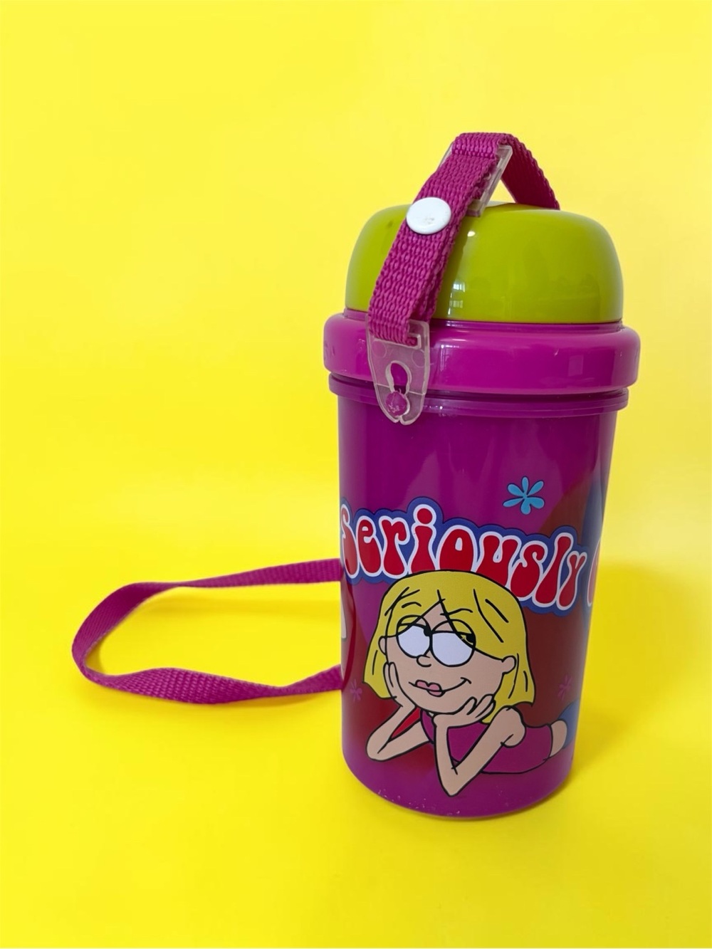 Disney Lizzie McGuire rare vintage 
 Kids Sipper Bottle with Strap